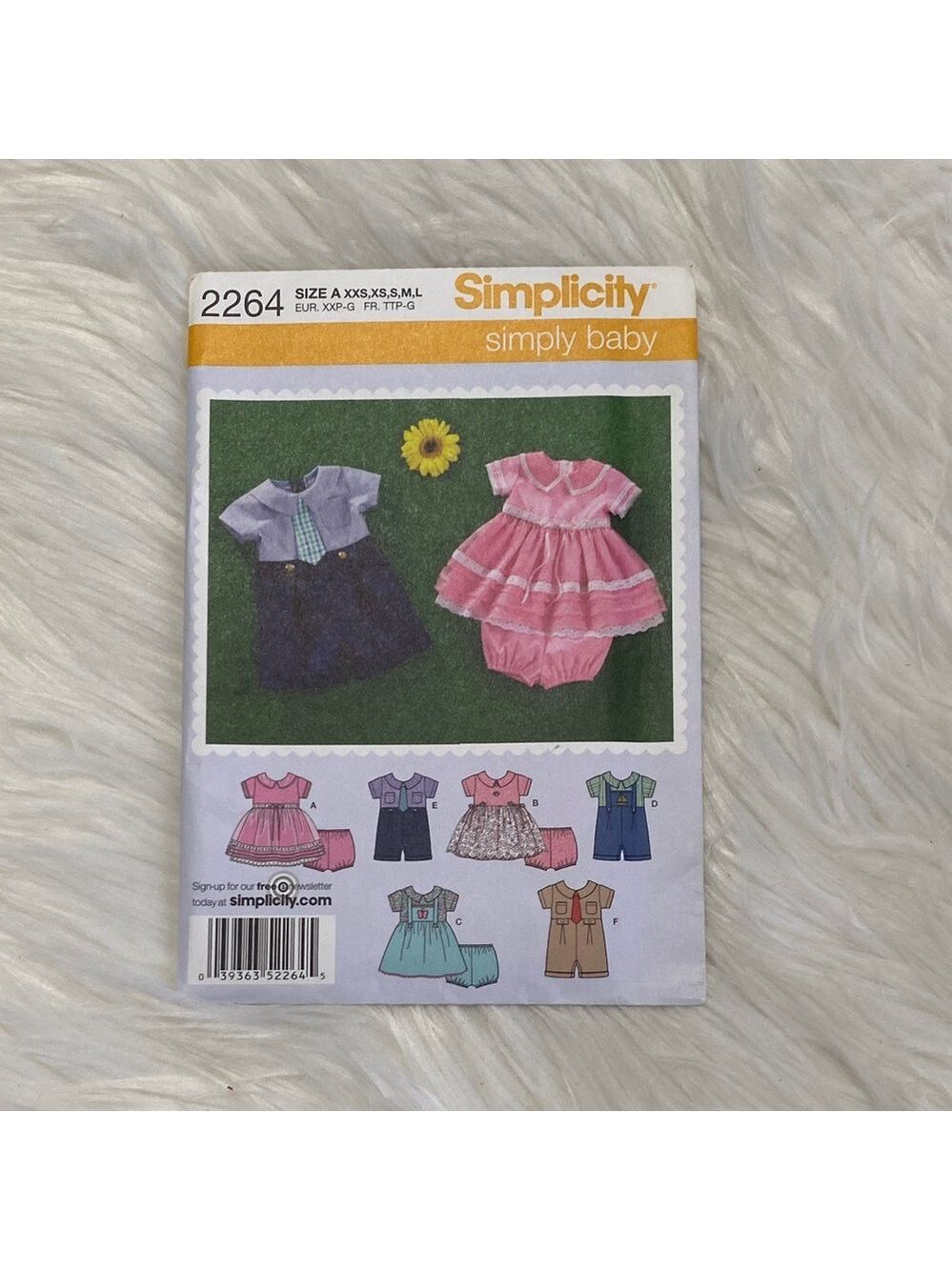 Simplicity Baby Dress Pattern